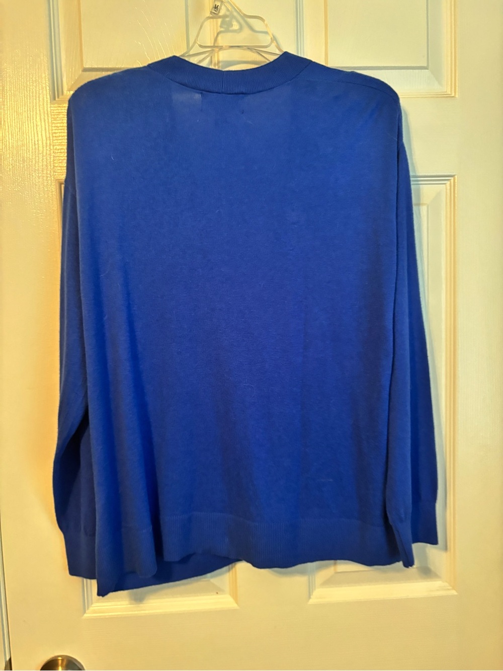 Banana Republic Royal Blue V-Neck Button Cardigan - Picture 2 of 2